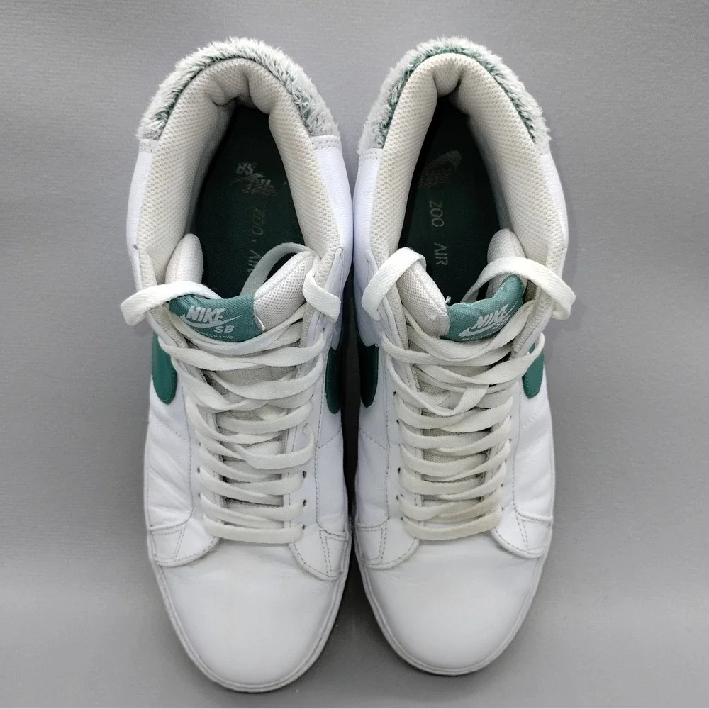 Nike SB Zoom Blazer PRM 'White Bicoastal' Skateboard Sneakers Mens Size 12 Shoes